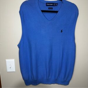 Polo by Ralph Lauren Blue Men's Sweater Vest